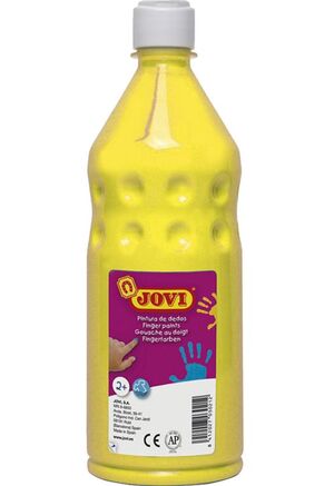JOVI PINTURA DEDOS 750ML. AMARILLO