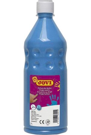 JOVI PINTURA DEDOS 750ML. AZUL
