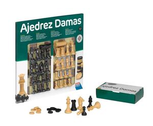 FALOMIR AJEDREZ - DAMAS 40CM. + ACCESORIOS