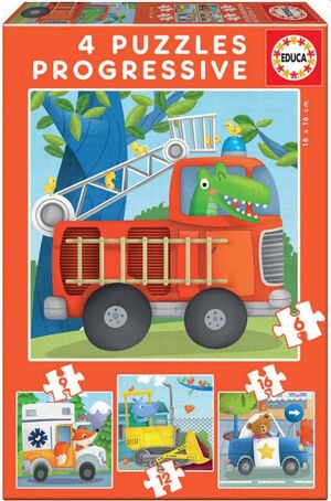 EDUCA PUZZLE PROGRESIVO PATRULLA DE RESCATE