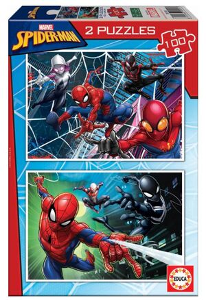 EDUCA PUZZLE 2X100 PIEZAS SPIDER-MAN