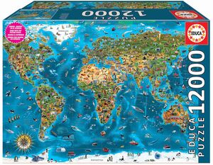 EDUCA PUZZLE 12000 PIEZAS MARAVILLAS DEL MUNDO