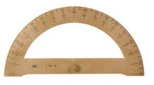 SAFTA SEMICÍRCULO ENCERADO 30CM.
