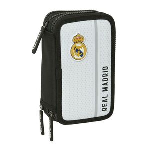SAFTA PLUMIER TRIPLE 36 PIEZAS REAL MADRID 24/25