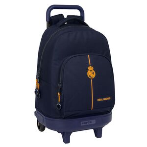 SAFTA MOCHILA CON CARRO COMPACT REAL MADRID 2ª EQUIPACIÓN