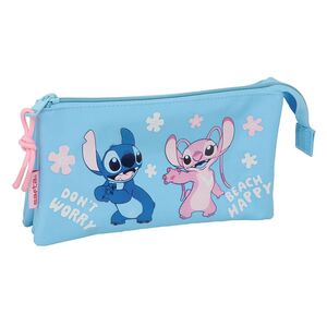 SAFTA ESTUCHE PORTATODO TRIPLE STITCH HAPPY