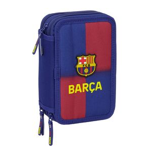 SAFTA ESTUCHE PLUMIER TRIPLE FC BARCELONA 25/26 37 PIEZAS
