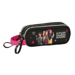 SAFTA ESTUCHE PORTATODO DOBLE K-POP DEMON HUNTERS - ENERGY