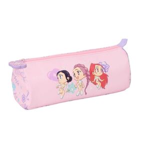 SAFTA ESTUCHE PORTATODO K-POP DEMON HUNTERS CHIBI