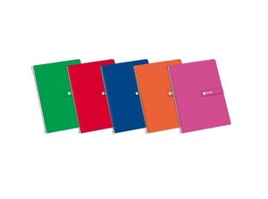ENRI BLOC FOLIO TAPA DURA CUADRÍCULA 4MM.