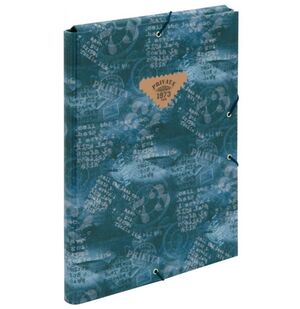 CARPETA FOLIO CON SOLAPAS Y GOMAS PRIVATA WEST