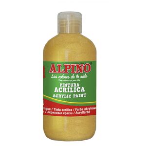 ALPINO PINTURA ACRÍLICA 250ML. ORO