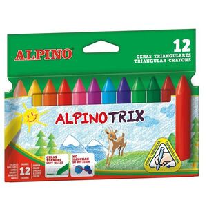 ALPINO CERAS 12 COLORES ALPINOTRIX