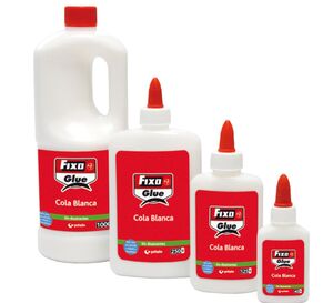 FIXO GLUE COLA BLANCA 125G.