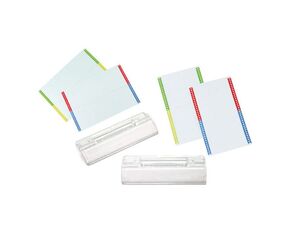 GRAFOPLAS VISOR CORTO CARPETA COLGANTE + ETIQUETAS 10 UNDS.