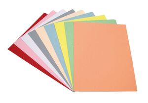 GRAFOPLAS SUBCARPETA FOLIO AZUL CLARO 50 UNDS.
