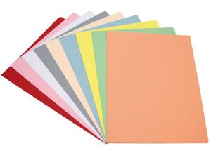 GRAFOPLAS SUBCARPETA FOLIO ROJO CLARO 50 UNDS.