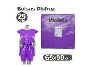 FIXO KIDS! BOLSA DISFRAZ 65 X 90CM. 25 UNIDADES VIOLETA