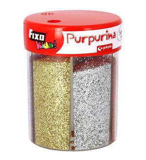FIXO KIDS! PURPURINA 6 COLORES