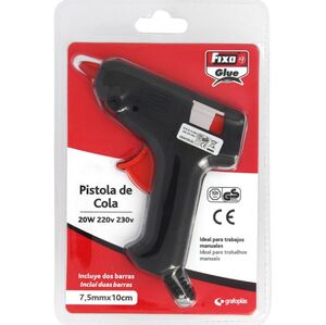 FIXO GLUE PISTOLA DE SILICONA 20W + 2 BARRAS
