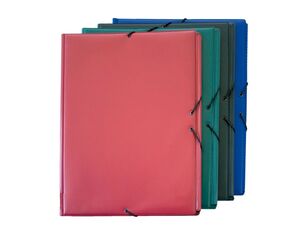 GRAFOPLAS CARPETA FOLIO CARTÓN FORRADO PVC NEGRO