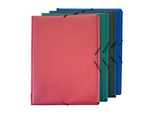 GRAFOPLAS CARPETA FOLIO CARTÓN FORRADO PVC VERDE