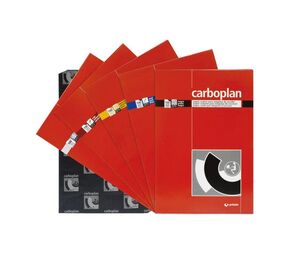 GRAFOPLAS PAPEL CARBÓN A4 ROJO 100 HOJAS