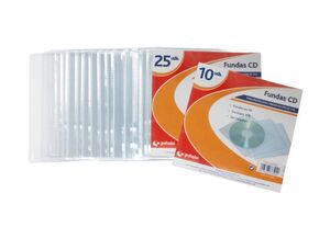 GRAFOPLAS FUNDA CD SOLAPA 10 UNIDADES
