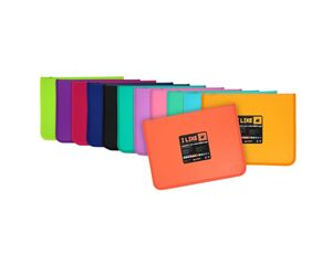 GRAFOPLAS CARPETA CON CREMALLERA A4+ LIKE AZUL