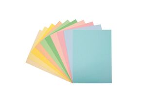 FIXO PAPEL A4 80GRS. VERDE CLARO PASTEL 100 HOJAS