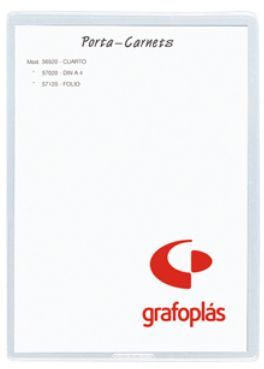 GRAFOPLAS FUNDA PVC 120 X 172MM.