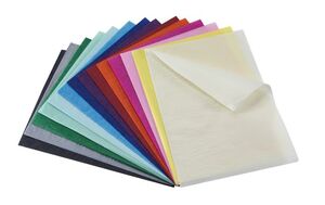 FIXO KIDS! PAPEL SEDA NEGRO 25 HOJAS