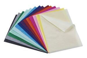 FIXO KIDS! PAPEL SEDA AZUL CLARO 25 HOJAS