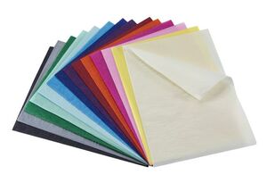 FIXO KIDS! PAPEL SEDA AMARILLO 25 HOJAS