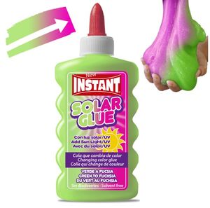 INSTANT COLA SOLAR GLUE VERDE A FUCSIA
