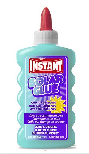 INSTANT COLA SOLAR GLUE AZUL A VIOLETA