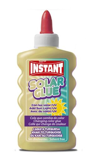 INSTANT COLA SOLAR GLUE CAQUI A TURQUESA