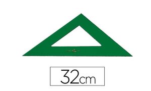 FABER CASTELL ESCUADRA TÉCNICA VERDE 32CM.