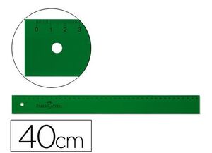 FABER CASTELL REGLA 40CM. TÉCNICA VERDE