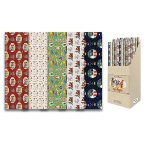 PAPEL REGALO ROLLO 70 X 100CM. REYES MAGOS
