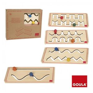 GOULA JUEGO DIDACTICO PRE-ESCRITURA SET DE 4