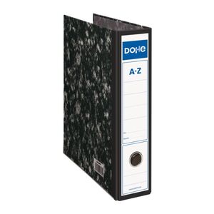 DOHE ARCHIVADOR FOLIO ARCHINOVO NEGRO JASPEADO