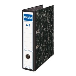 DOHE ARCHIVADOR A4 ARCHINOVO NEGRO JASPEADO CON RADO