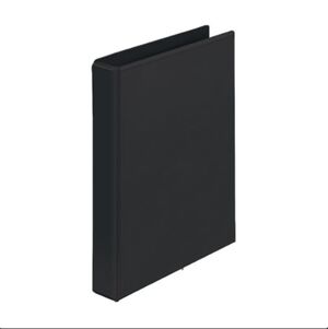 SARO CARPETA PVC FOLIO 4 ANILLAS 40MM. NEGRO