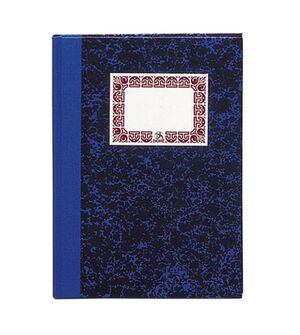 DOHE CUADERNO RAYADO HORIZONTAL 4° NATURAL AZUL