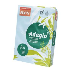 ADAGIO PAPEL A4 500 HOJAS PASTEL AZUL 