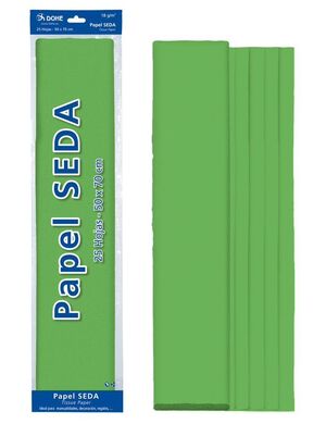 DOHE PAPEL SEDA VERDE 25 HOJAS
