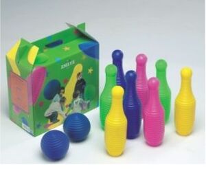 AMAYA JUEGO DE BOLOS DE POLIETILENO
