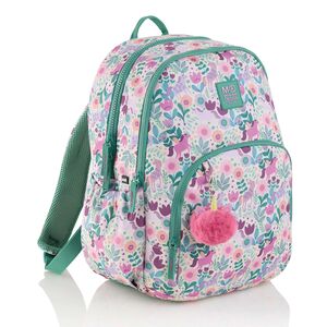 MR MOCHILA ESCOLAR TRIPLE OSLO RECICLADA MAGICUNICORN