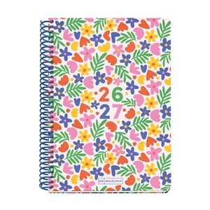 MR AGENDA ESCOLAR 26-27 SV PLUS FLOWERY
